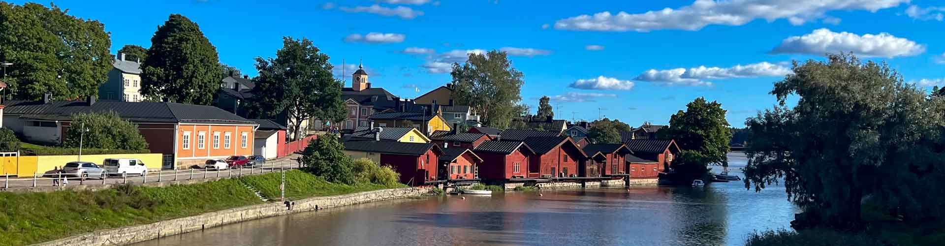 Finland Porvoo Panorama Hymer Exsis-i 588 Route51