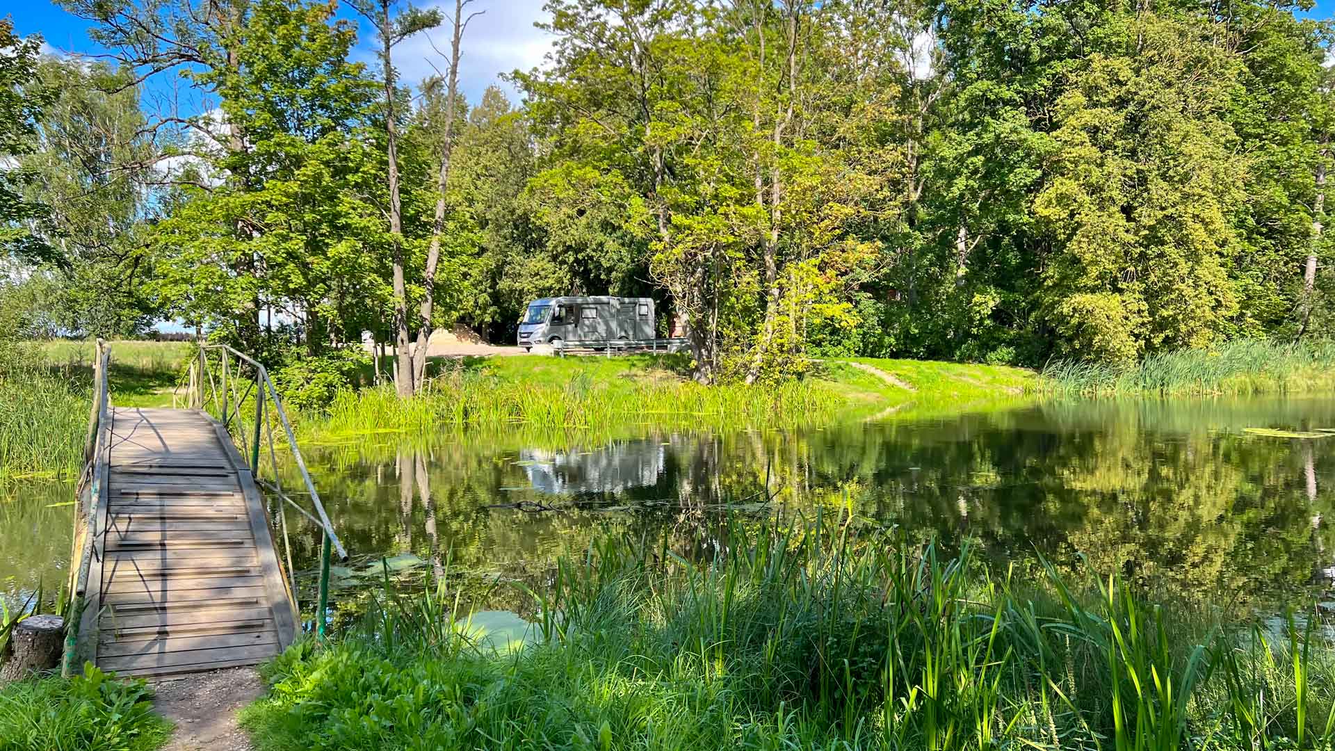 Letland Lielplatone Hymer Exsis-i 588 Route51 Letland Lielplatone Hymer Exsis-i 588 Route51