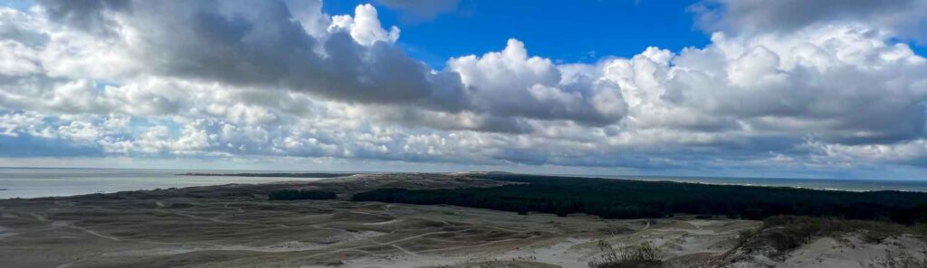 Litouwen National Park Duinen Koerse Schoorwal Hymer Exsis-i 588 Route51