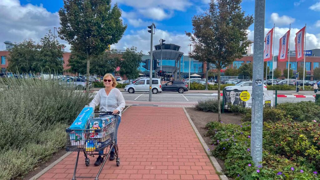 Duitsland Flensburg Boodschappen Hymer Exsisi-i 588 Route51