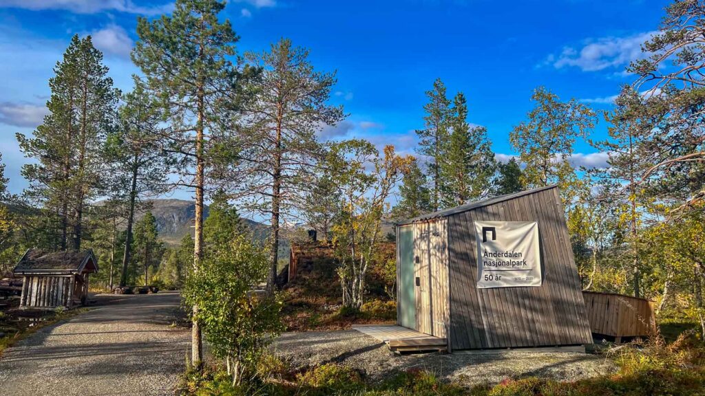 Noorwegen Senja National Park Anderdalen Hut Hymer Exsis-i 588 Route51