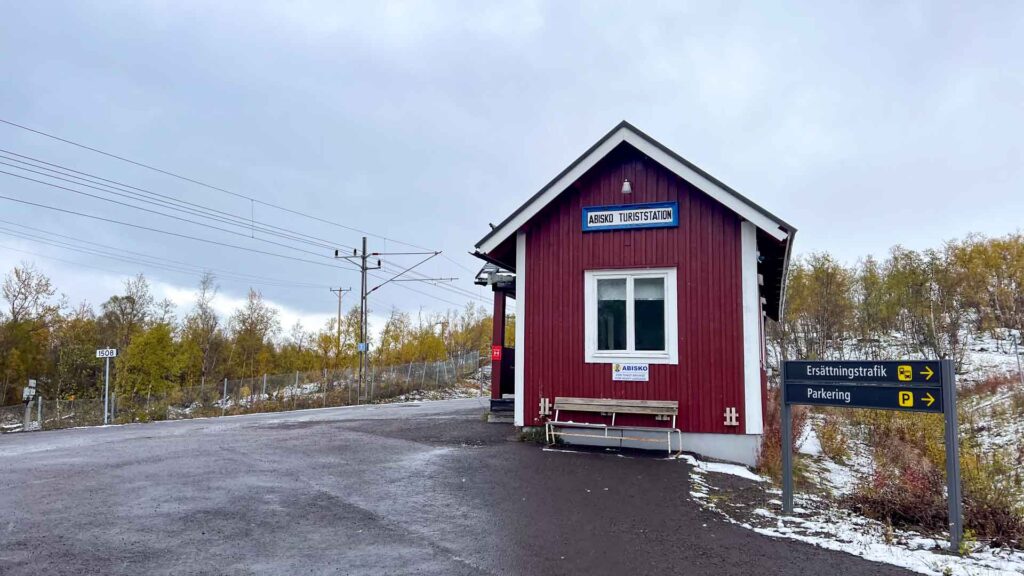 Zweden Abisko Turiststation Hymer Exsis-i 588 Route51