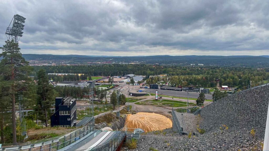 Zweden Falun City Hymer Exsis-i Route51