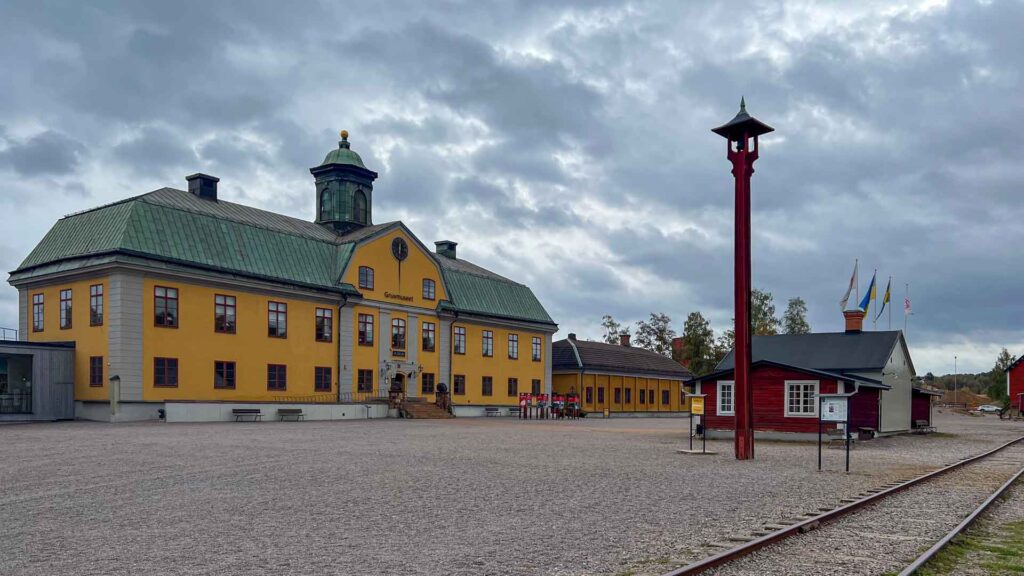 Zweden Falun Gruvmuseet Hymer Exsis-i 588 Route51
