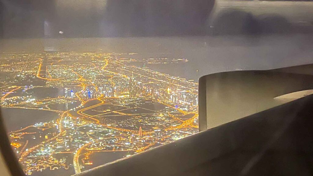 Emirates Dubai Skyline A380 6Only