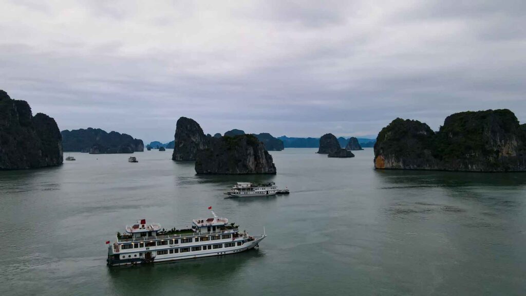 Vietnam Bai Tu Long Bay Drone Swan Cruise 2 6Only