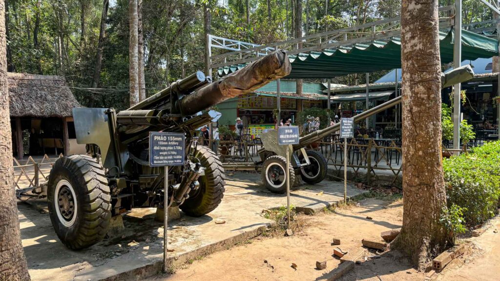 Vietnam Cu Chi Tunnels 155mm 6Only