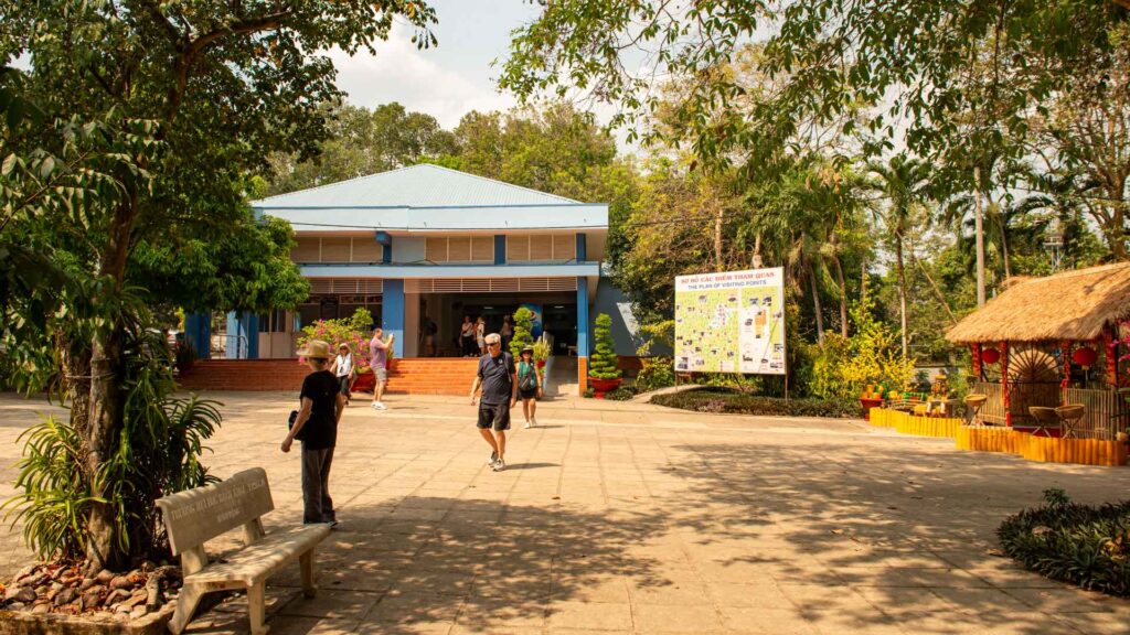 Vietnam Cu Chi Tunnels Entrance 6Only