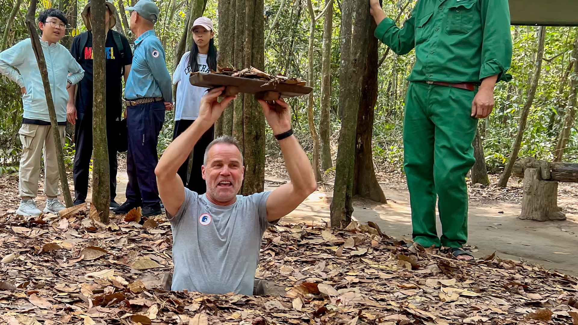Vietnam Cu Chi Tunnels Johan 6Only Vietnam Cu Chi Tunnels Johan 6Only