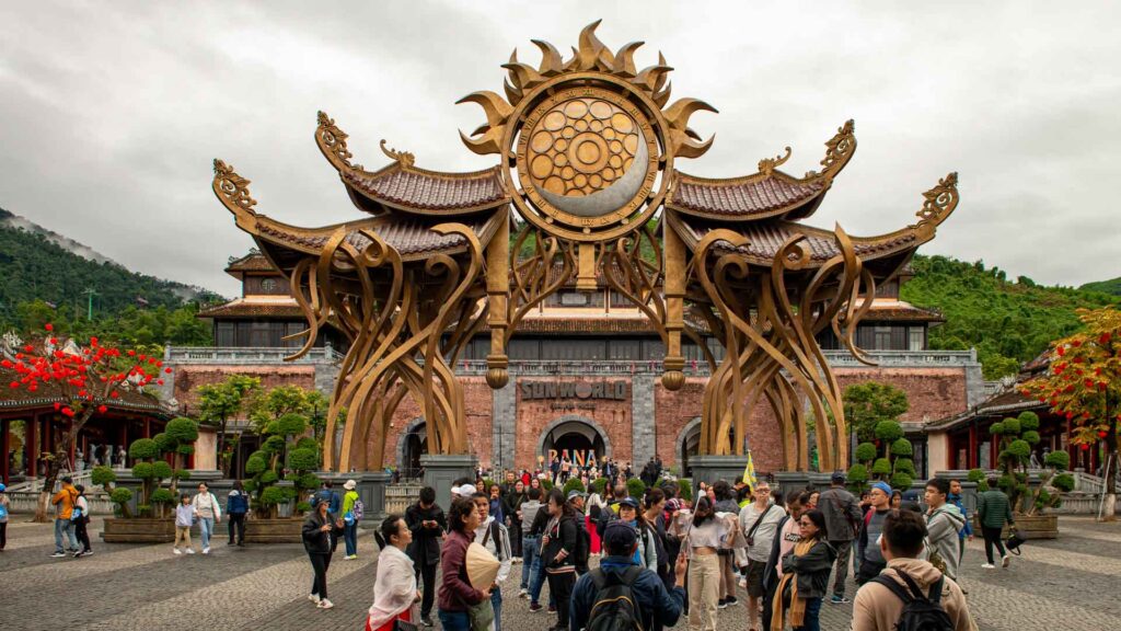 Vietnam Da Nang Ba Na Hills Entrance 6Only