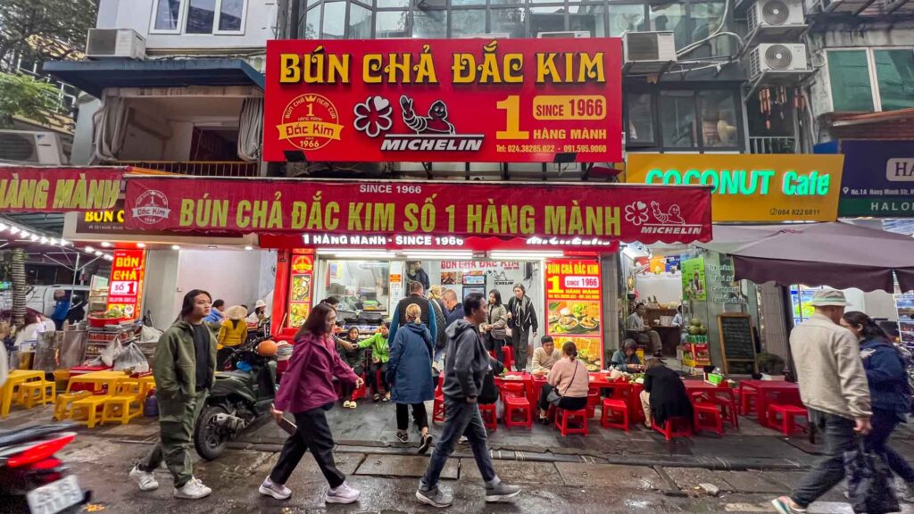 Vietnam Hanoi Bun Cha Dac Kim Restaurant 6Only