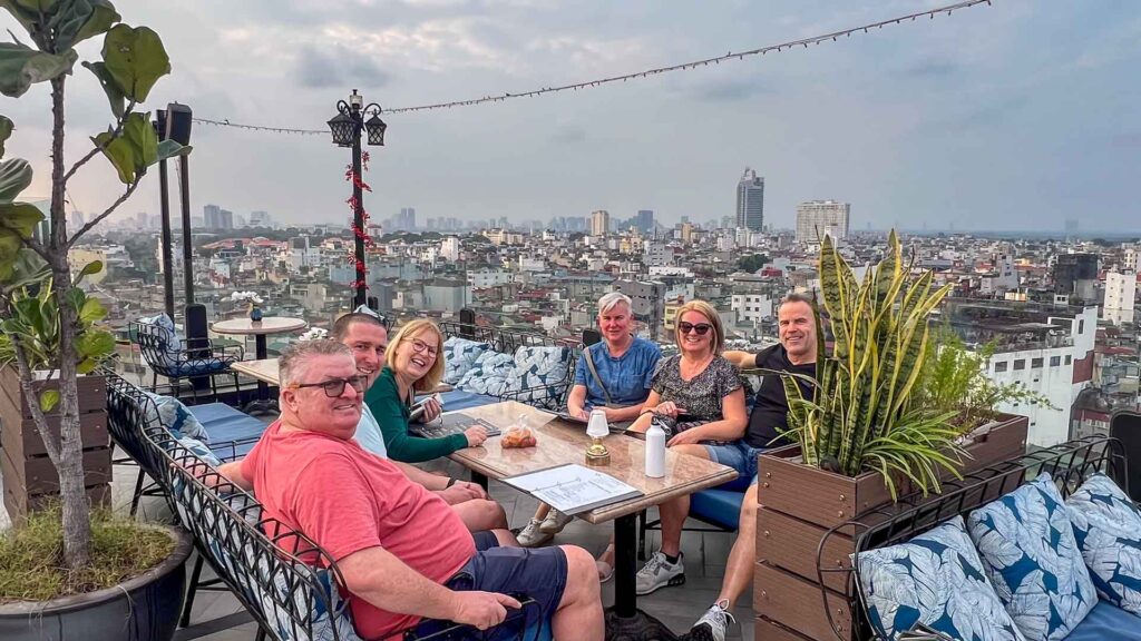 Vietnam Hanoi Old Quarter Tirant Skybar 6Only