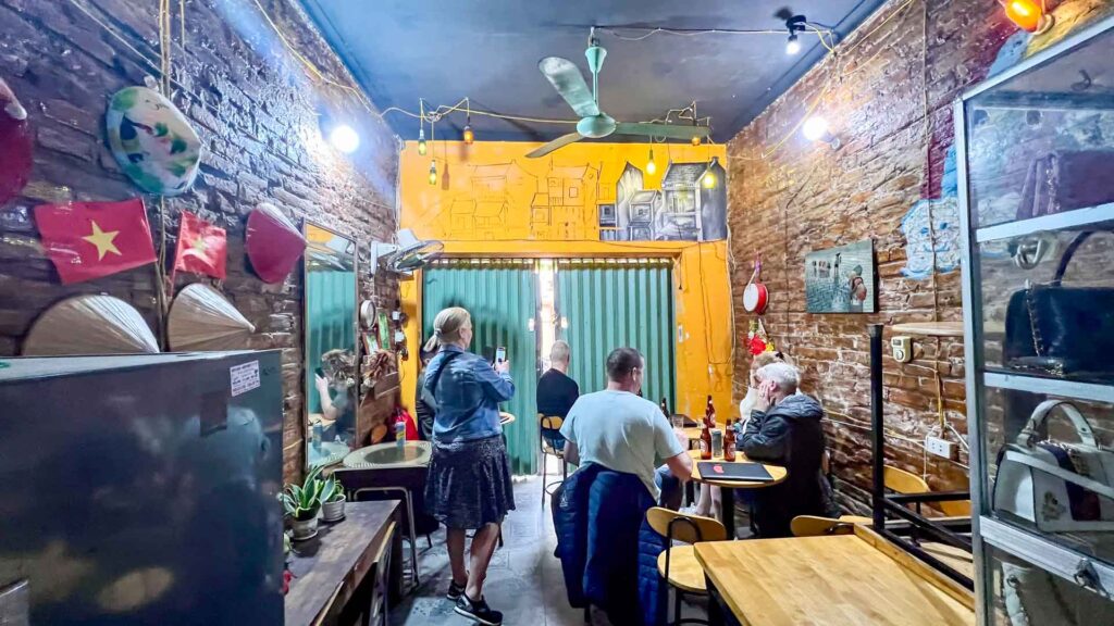 Vietnam Hanoi Train Street Cafe Closed Doors 6Only