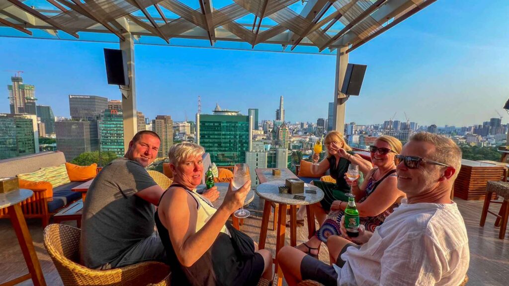 Vietnam Ho Chi Minh City Rooftop Social Club 6Only.