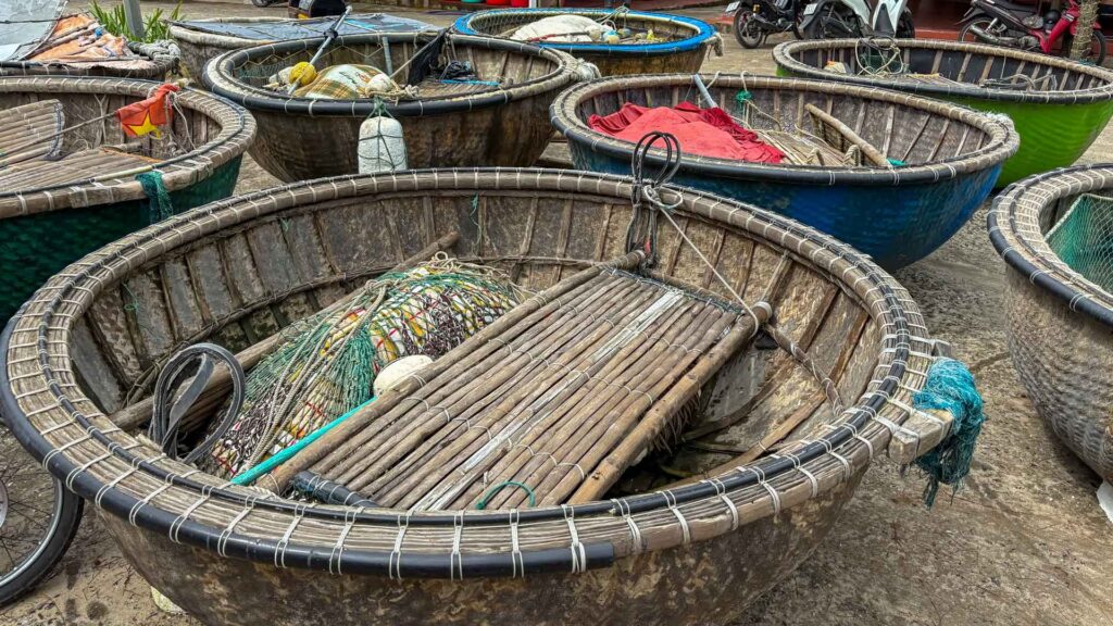 Vietnam Hoi An Fietstocht Vietnamese Boot 6Only