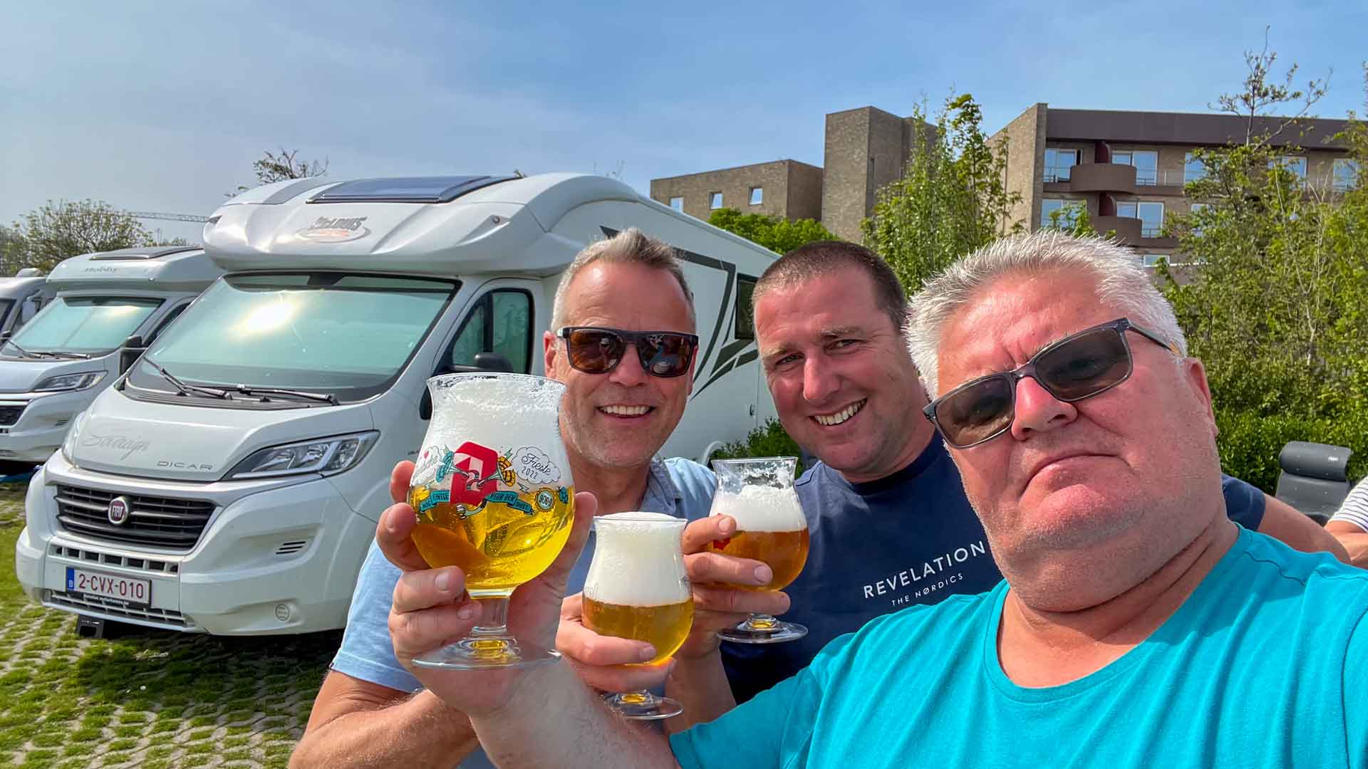 Belgie Blankenberge Camperplaats Proost Hymer Exsis-I 588 Route51 Belgie Blankenberge Camperplaats Proost Hymer Exsis-I 588 Route51