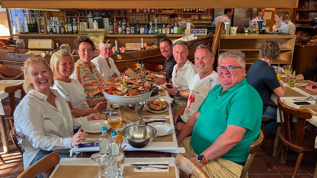 Belgie Blankenberge De Oesterput Eten Hymer Exsis-I 588 Route51