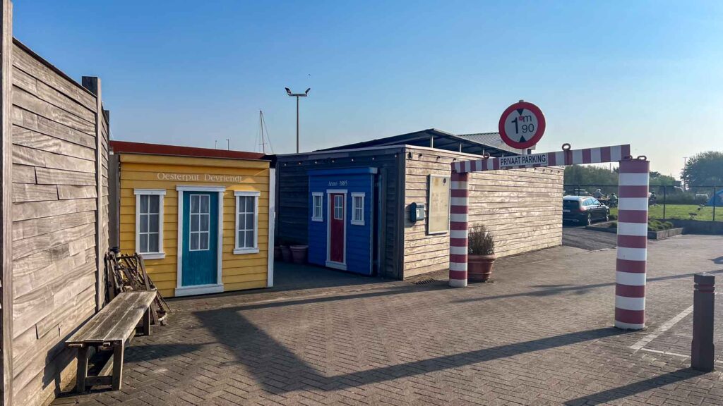 Belgie Blankenberge De Oesterput Ingang Hymer Exsis-I 588 Route51