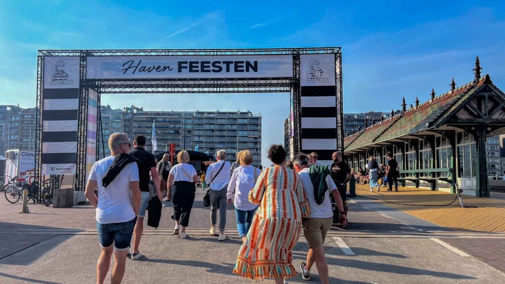 Belgie Blankenberge Haven Feesten Hymer Exsis-I 588 Route51