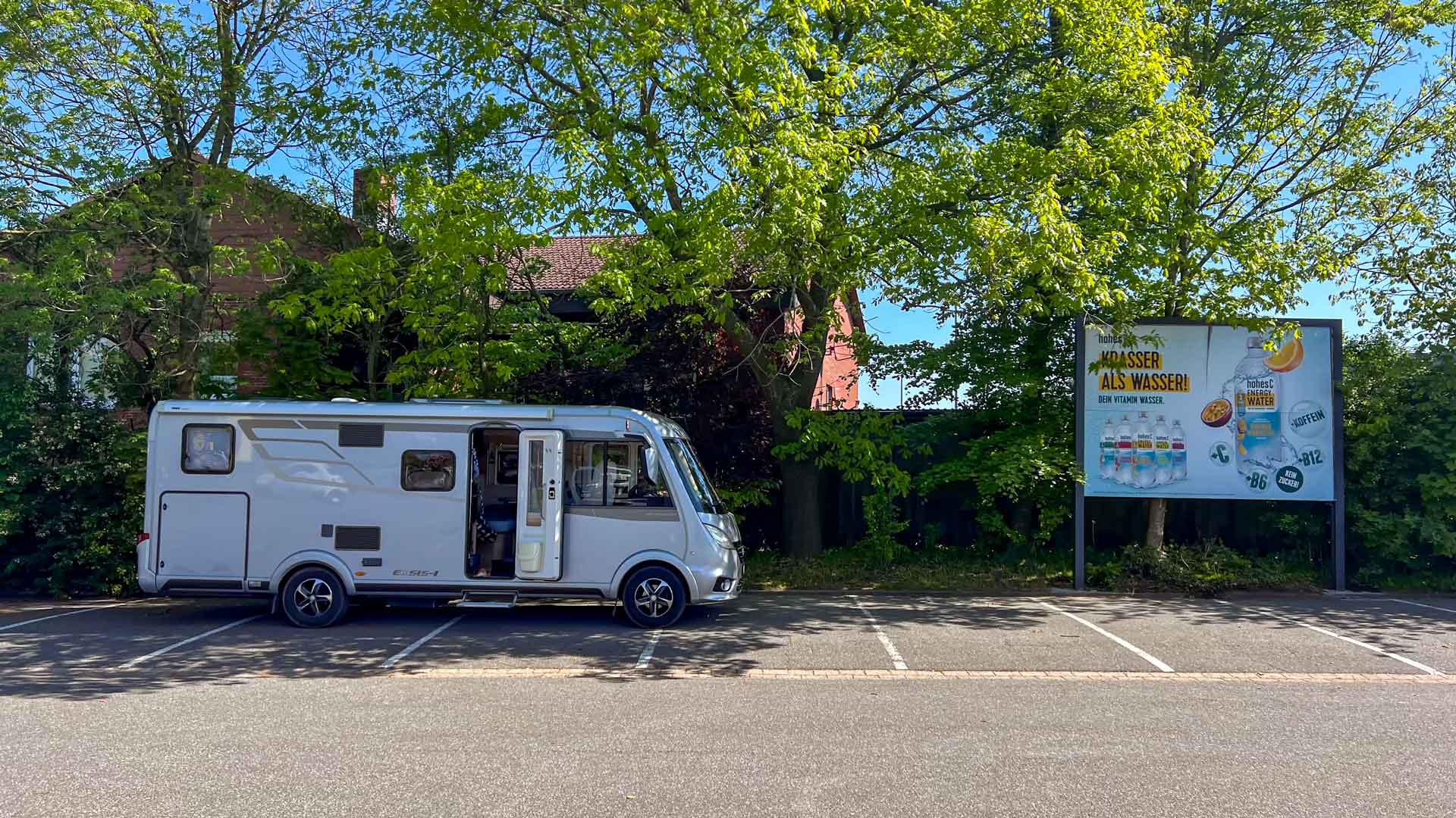 Duitsland Hanerau-Hademarschen Boodschappen Hymer Exsis-I Route51 Duitsland Hanerau-Hademarschen Boodschappen Hymer Exsis-I Route51