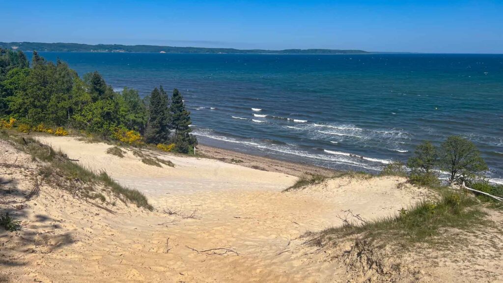 Denemarken Hvidbjerg Klit Duinen Hymer Exsis-I 588 Route51