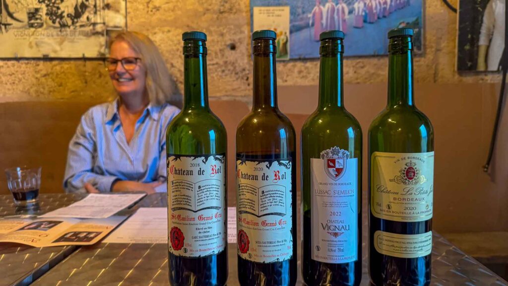 Frankrijk Saint-Émilion Degustatie Jansen-Arts Hymer Exsis-I 588 Route51