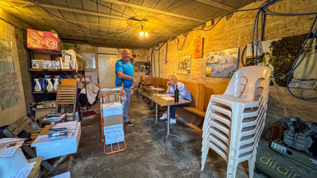 Frankrijk Saint-Émilion Degustatie Lokaal Jansen-Arts Hymer Exsis-I 588 Route51