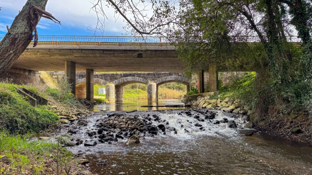 Portugal Lamas do Vouga Brug Jansen-Arts Hymer Exsis-I 588 Route51