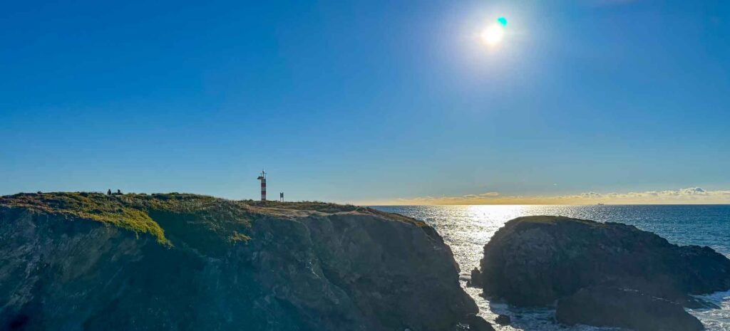 Portugal Porto Covo Lighthouse Jansen-Arts Hymer Exsis-I 588 Route51