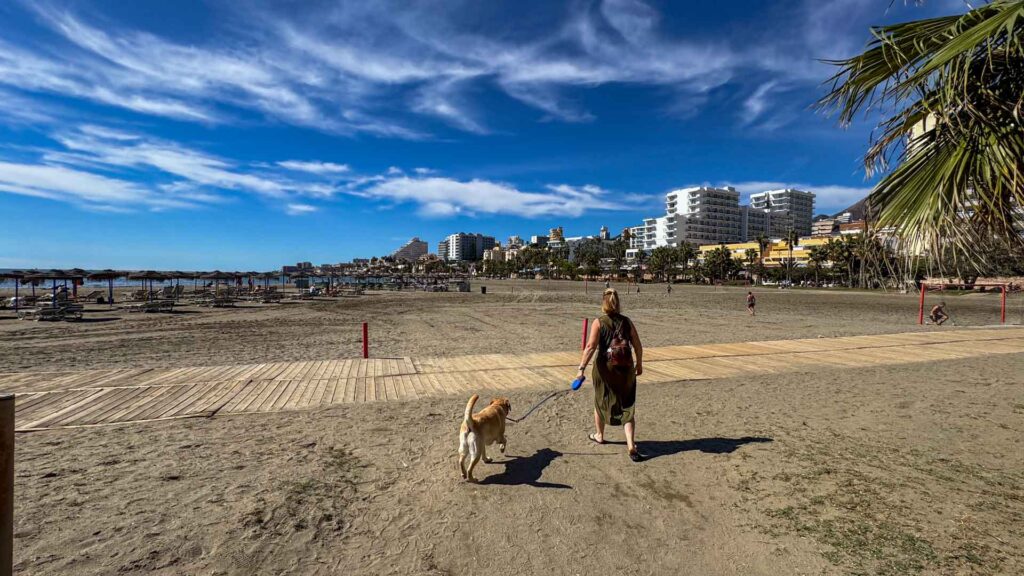 Spanje Benalmadena Beach Jeannette Stella Jansen-Arts Hymer Exsis-I 588 Route51