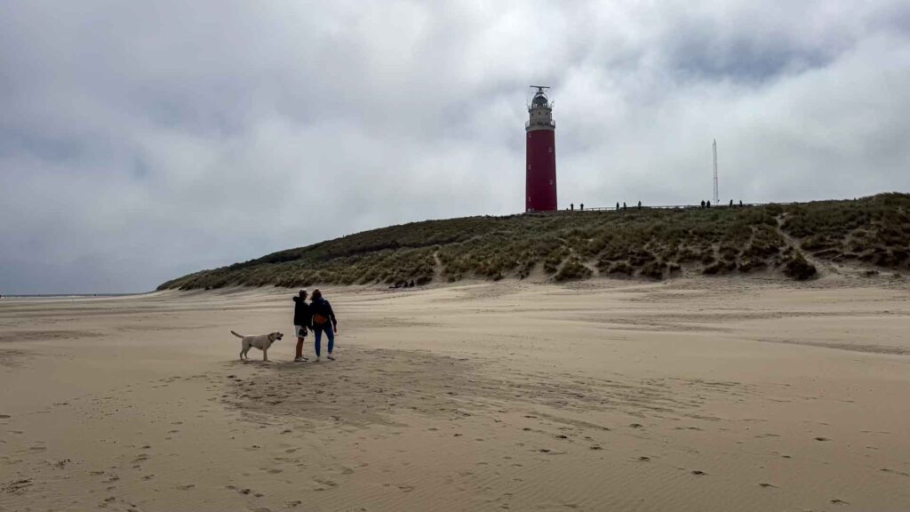 Nederland Texel Beach Vuurtoren Westfalia Kelsey Route51