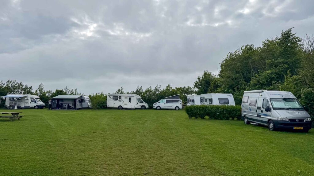 Nederland Texel Camping Cornelis-Pieter Hoeve CP Westfalia Kelsey Route51