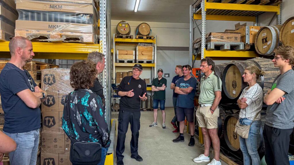 Nederland Texel Oosterend TX Brouwerij Stokerij Rondleiding Westfalia Kelsey Route51