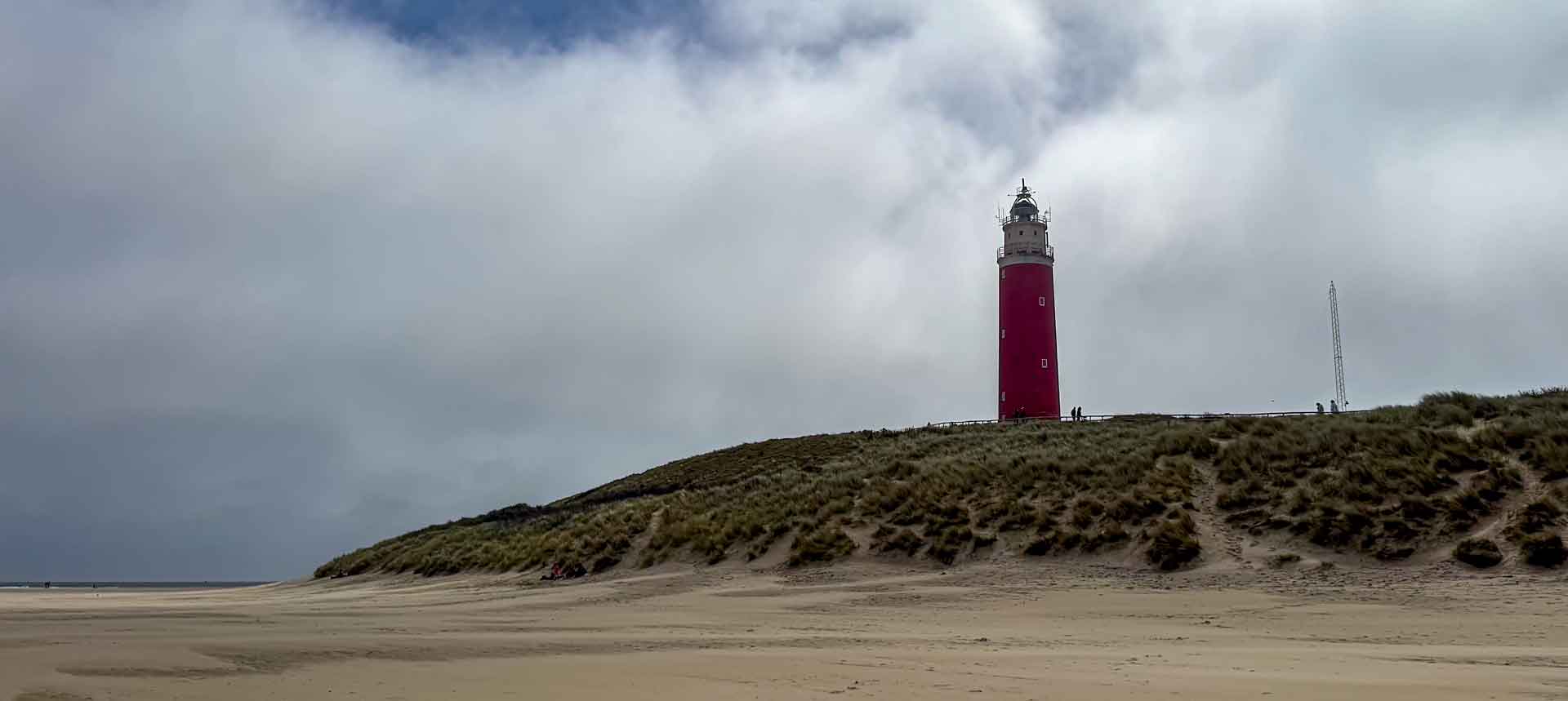 Nederland Texel Vuurtoren Panorama Westfalia Kelsey Route51
