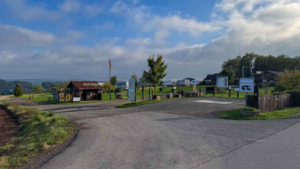 Duitsland Oberbrombach CP Hohenblick Hymer ML-T 570 4x4 Offroad Offgrid Route51