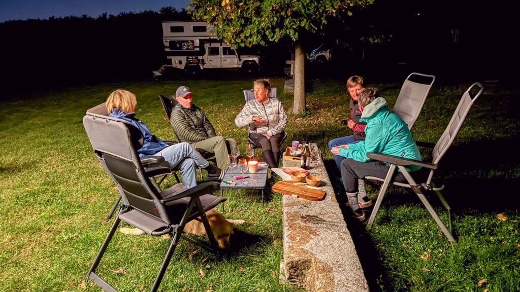 Italie Barolo Cascina Rocca Agriturismo Apres Winetasting Hymer ML-T 570 4x4 Offroad Offgrid Route51