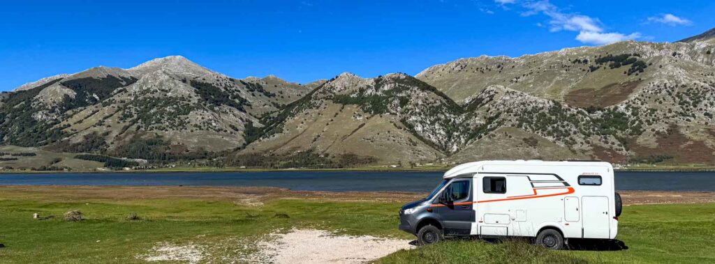 Italie Lago del Matese Hymer ML-T 570 4x4 Offroad Offgrid Route51