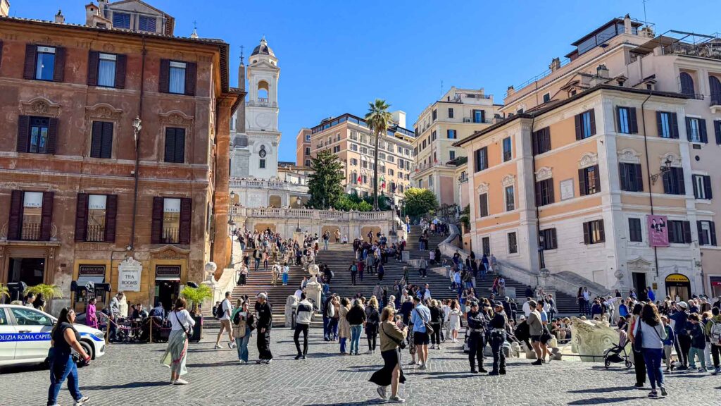 Italie Rome Spaanse Trappen Hymer ML-T 570 4x4 Offroad Offgrid Route51