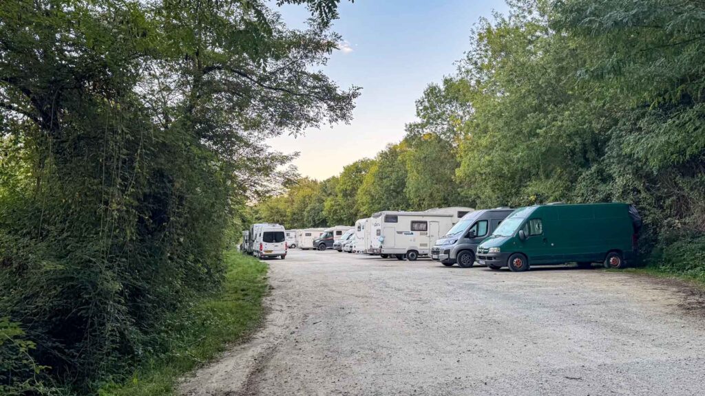 San-Marino Camperplaats Hymer ML-T 570 4x4 Offroad Offgrid Route51