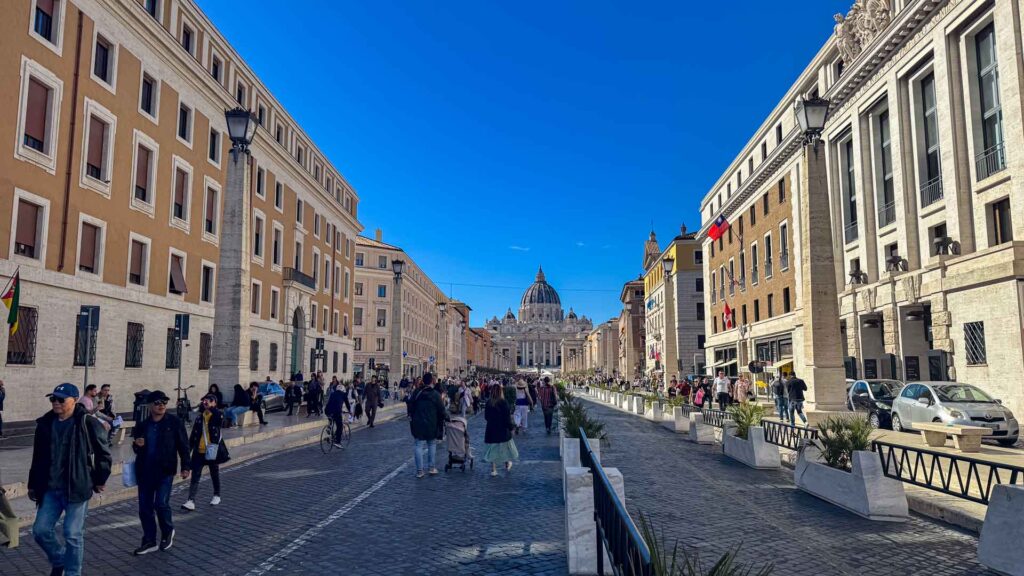 Vaticaanstad Via della Concilliazione Hymer ML-T 570 4x4 Offroad Offgrid Route51