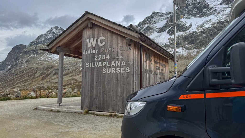 Zwitserland Julier Pass Top Hymer ML-T 570 4x4 Offroad Offgrid Route51