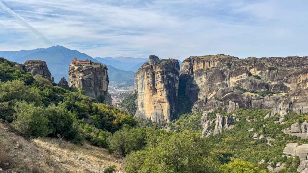 Griekenland Meteora Klooster View Hymer ML-T-570 4x4 Offroad Offgrid Route51