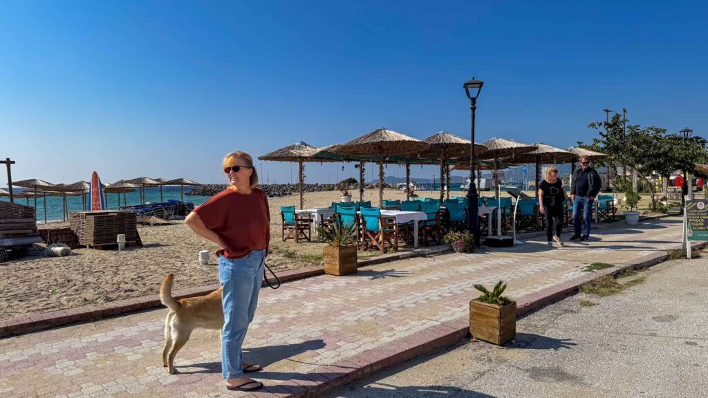 Griekenland Nea Skioni Beach Hymer ML-T-570 4x4 Offroad Offgrid Route51