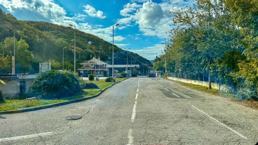 Griekenland Noord Macedonie Border Hymer ML-T-570 4x4 Offroad Offgrid Route51