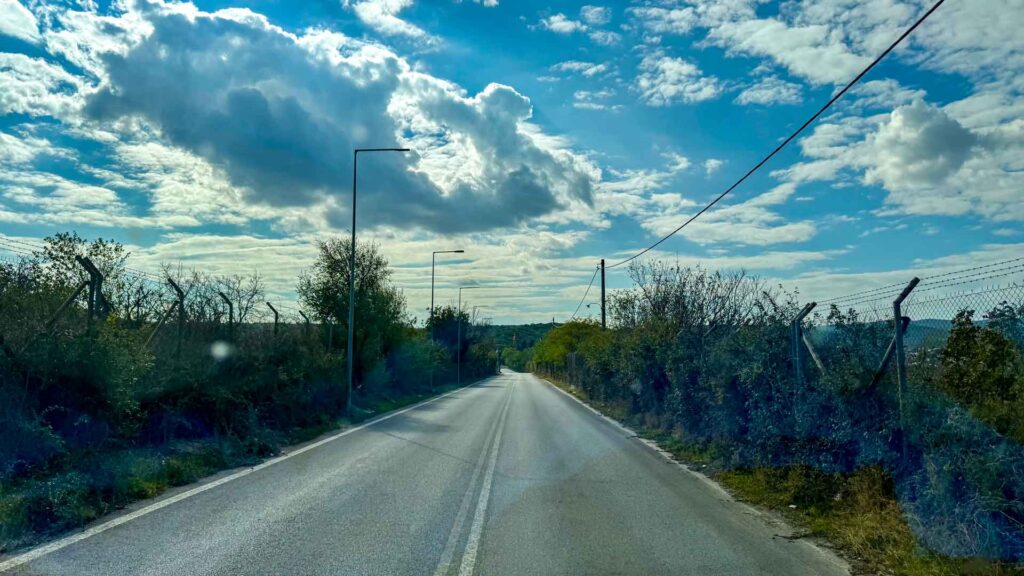 Griekenland Noord Macedonie Road to Border Hymer ML-T-570 4x4 Offroad Offgrid Route51