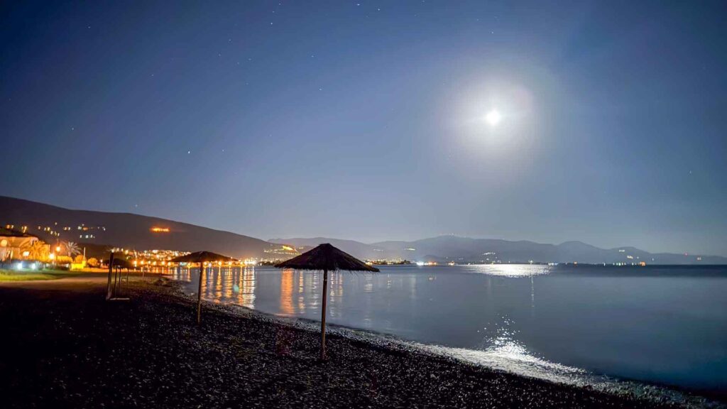 Griekenland Platanitis Beach By-Night Hymer ML-T-570 4x4 Offroad Offgrid Route51