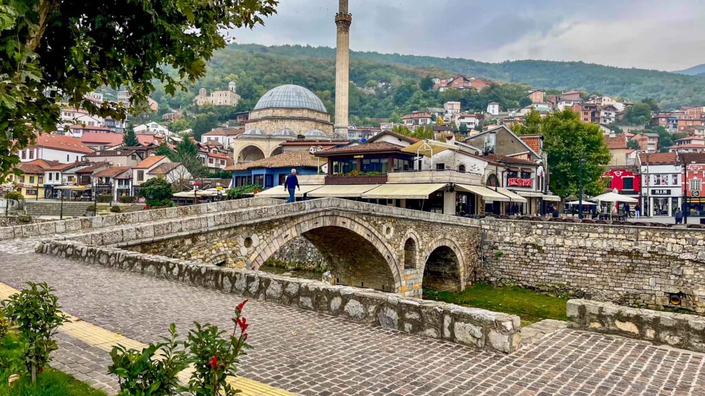 Kosovo Prizren Old Bridge Hymer ML-T-570 4x4 Offroad Offgrid Route51