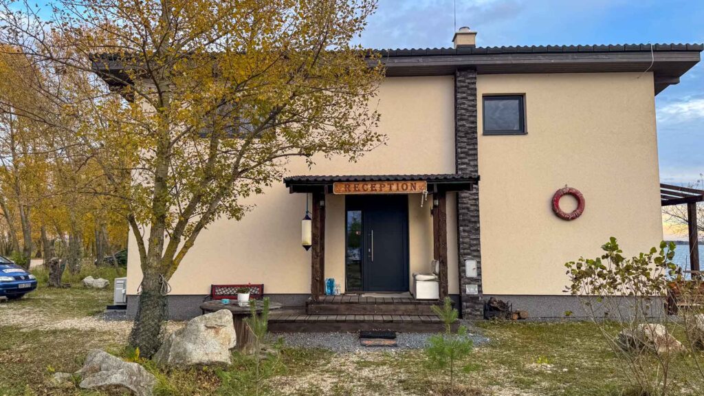 Slowakije Samorin VDG Yacht Centrum Reception Hymer ML-T-570 4x4 Offroad Route51